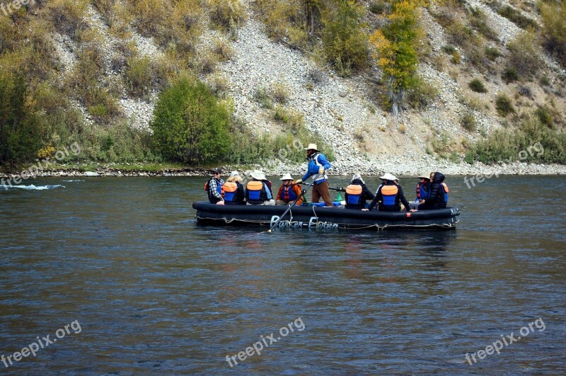 Snake River Floating Raft Snake River Grand