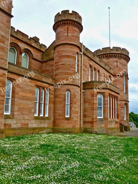 Mansion Structure Turrets Architecture Palace