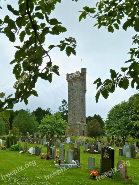 Ruins Cemetery Medieval Monument Peaceful