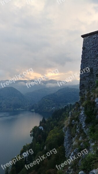 City Walls Lake Nature Free Photos