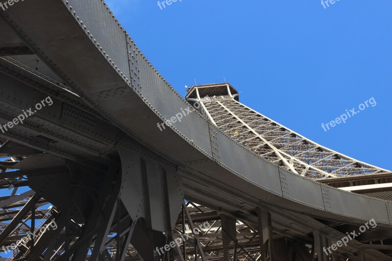 Tower Eiffel Paris Architecture City