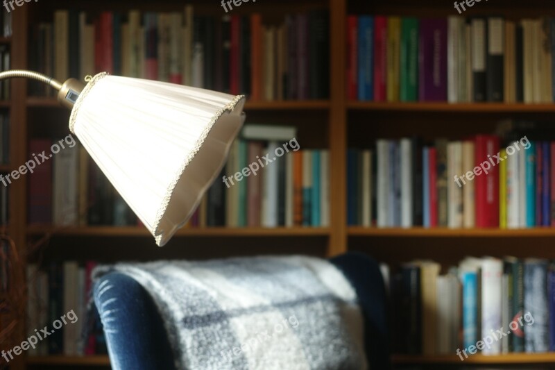 Books Bookcase Armchair Länsstol Reading Area