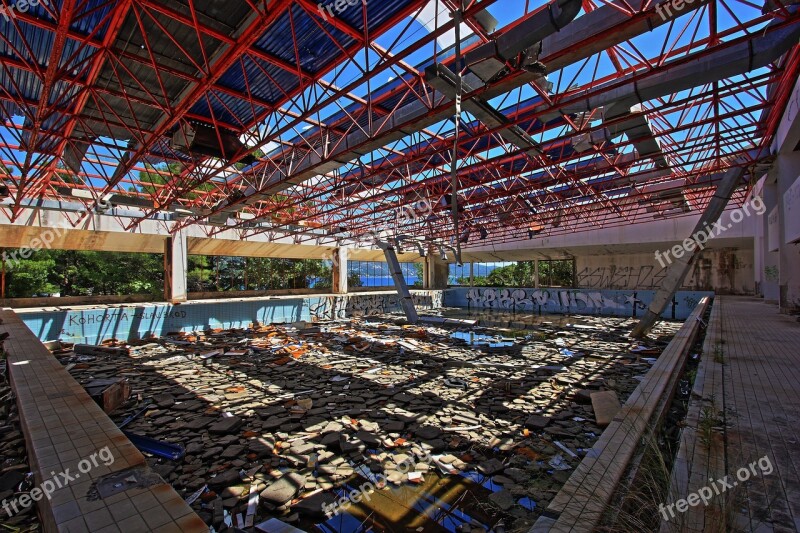 Croatia Kupari Abandoned Hotel War