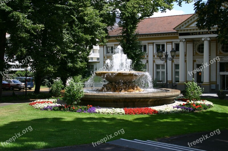 Fountain Bad Neuenahr Kurhaus Free Photos