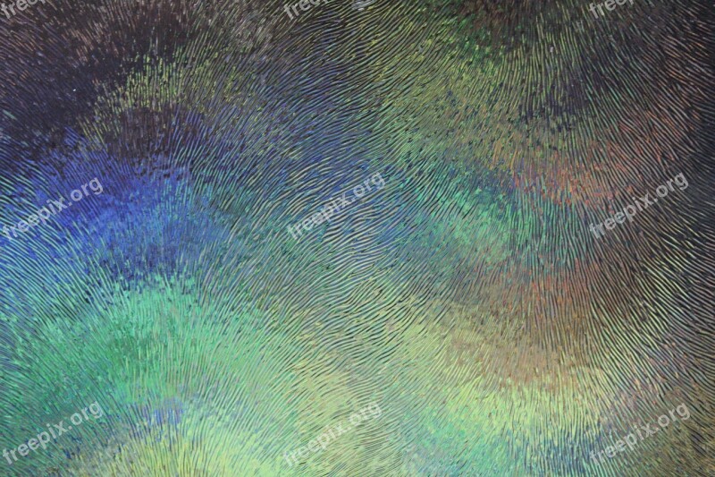 Frosted Glass Background Psychedelic Art Pattern