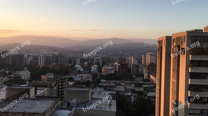 City Caracas Building Monument Architecture