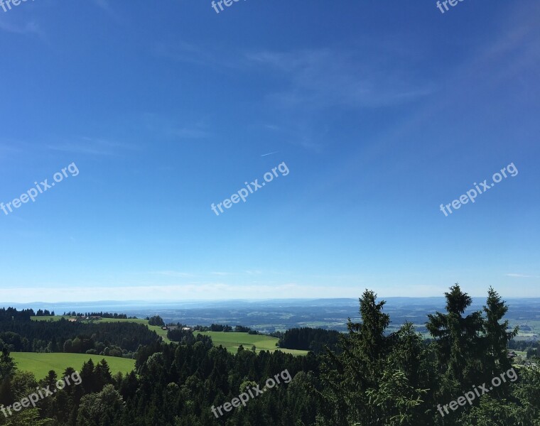 Allgäu Landscape Allgäu Alps Mountains Alpine