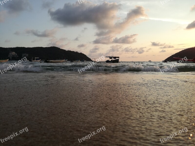 Sea Acapulco Port Free Photos