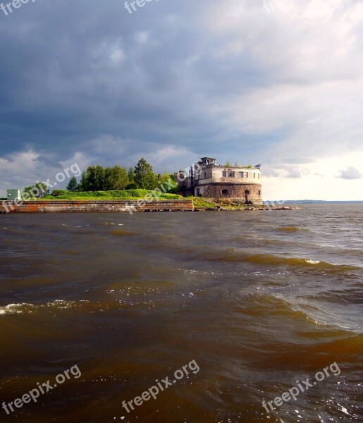 Fort Kronshlot Fortress Fortification Seascape