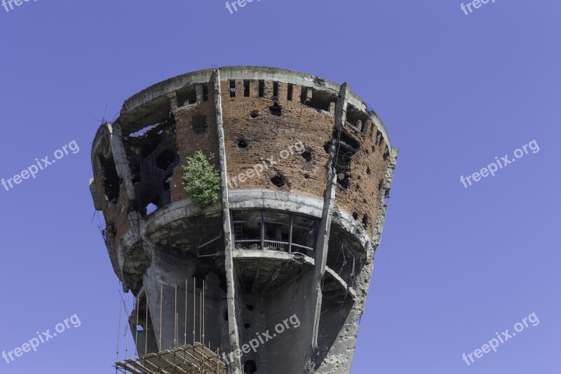 Vukovar Croatia History War Water Tower