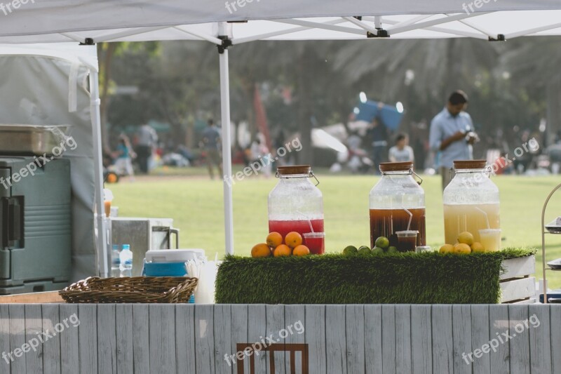 Jars Food Juice Fresh Fruits