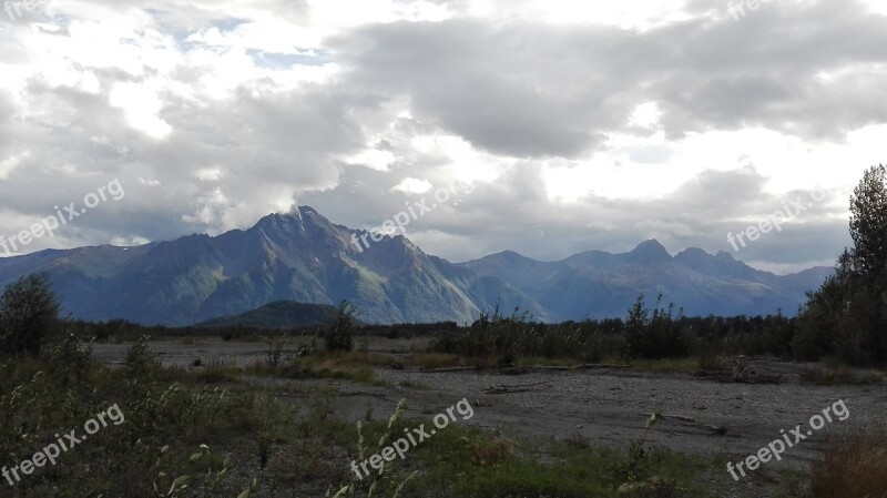 Mountains Alaska Landscape Free Photos