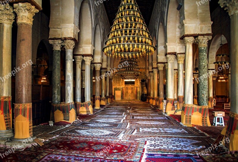 Tunisia Arab Islam Carpet Hall