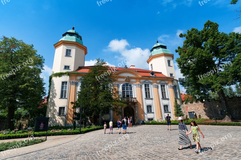 Książ Castle Prince Stone Poland Sun