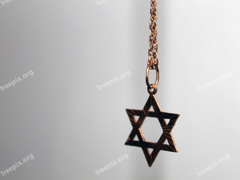 Star Of David Jews Religion Gold Free Photos