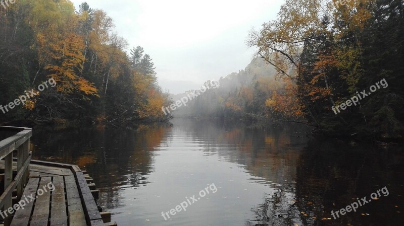 Park Canada Reflection Fall Nature