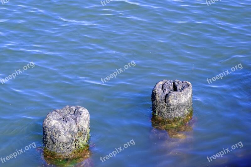 Water Blue Piles Ostsre Deep