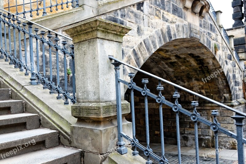 Dresden Stairs Grid Vacations Saxony