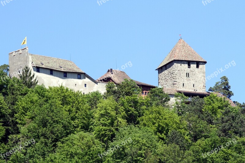 Castle Hohenklingen Castle Tower Wall Middle Ages