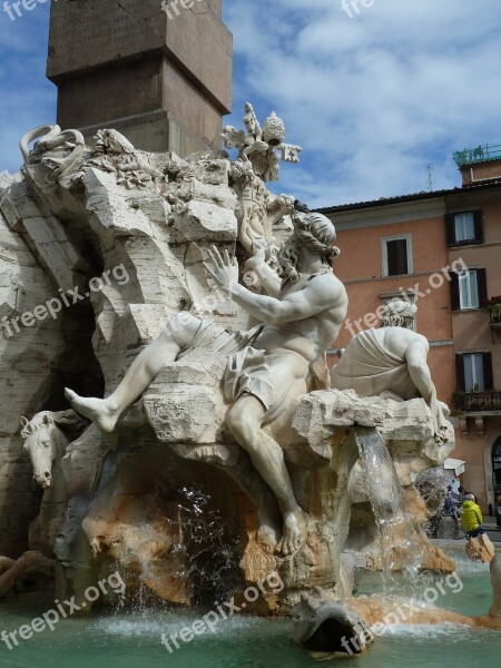 Rome Piazza Navona 2016 Rome Piazzanavona Free Photos