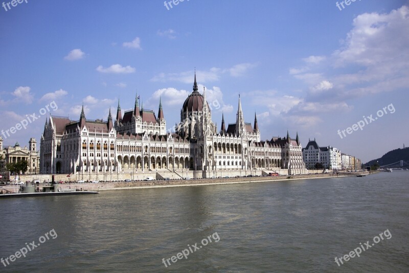 Hungary Budapest Parliament Building Architecture