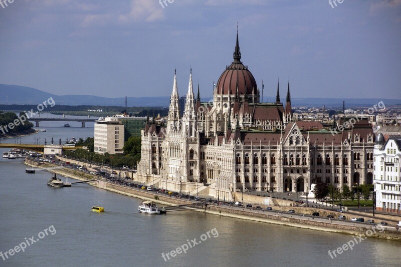 Hungary Budapest Parliament Building Architecture