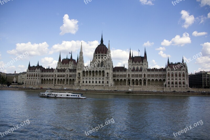 Hungary Budapest Parliament Building Architecture