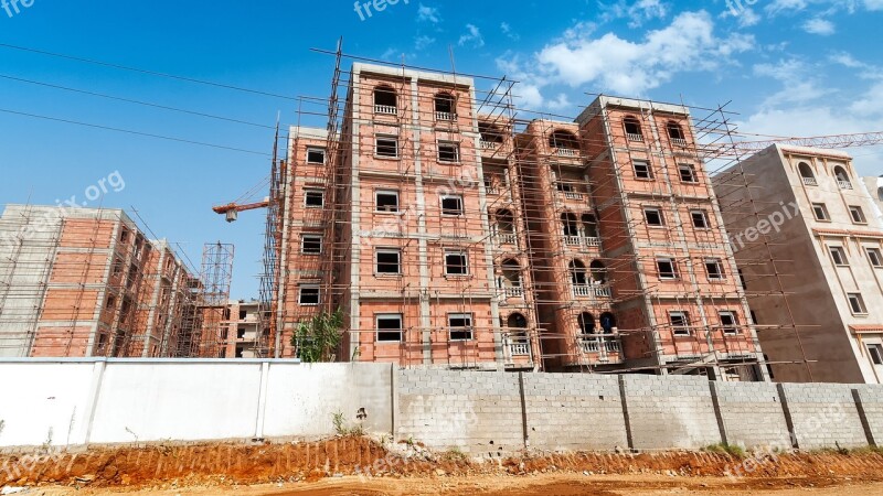 Build Skyscraper Alger Site Construction