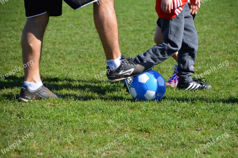 Children Football Attack Defense Striker