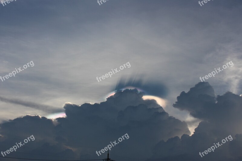 Sky Clouds Bangkok Thailand Free Photos