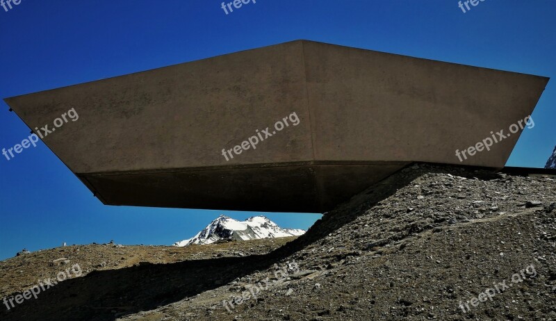 Timmelsjoch Pass Pass Museum Museum Mountain