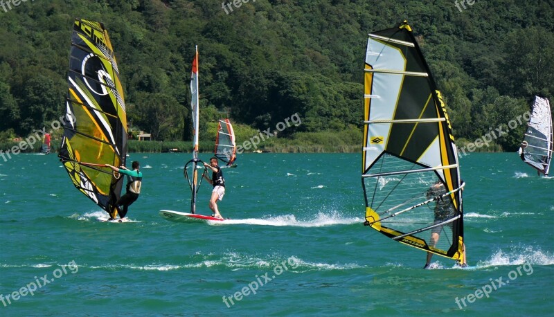 Wind Surfing Surf Wind Surfer Sport