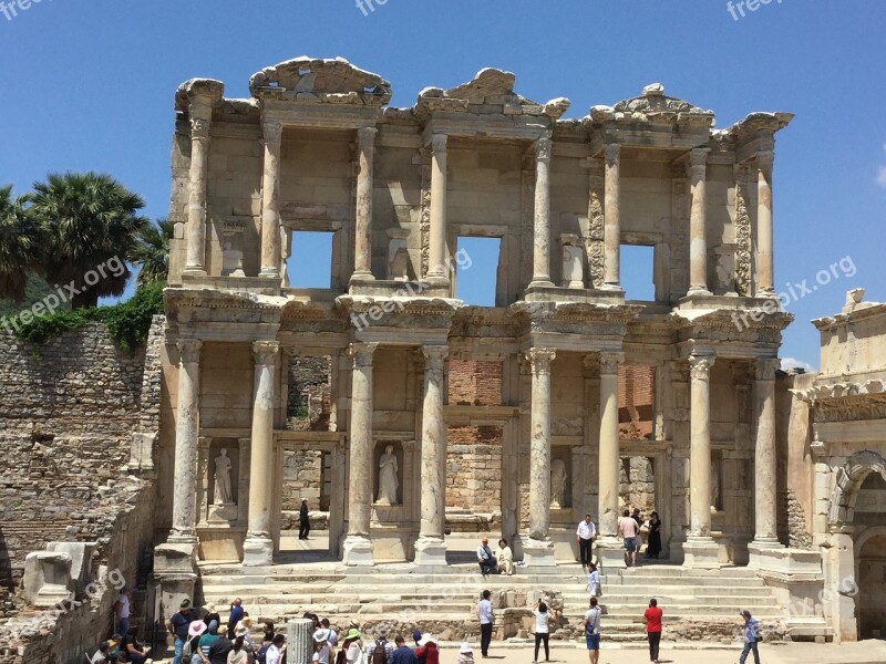 Ephesus Turkey Monument Archeology Free Photos