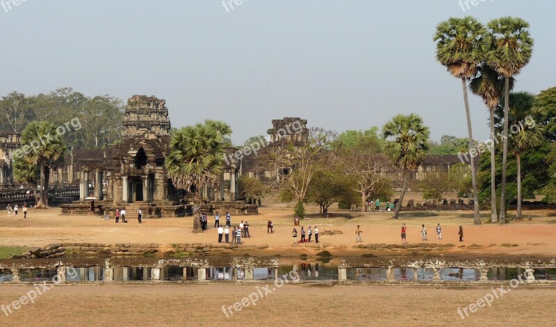 Angkor Temple Cambodia Wat Siem