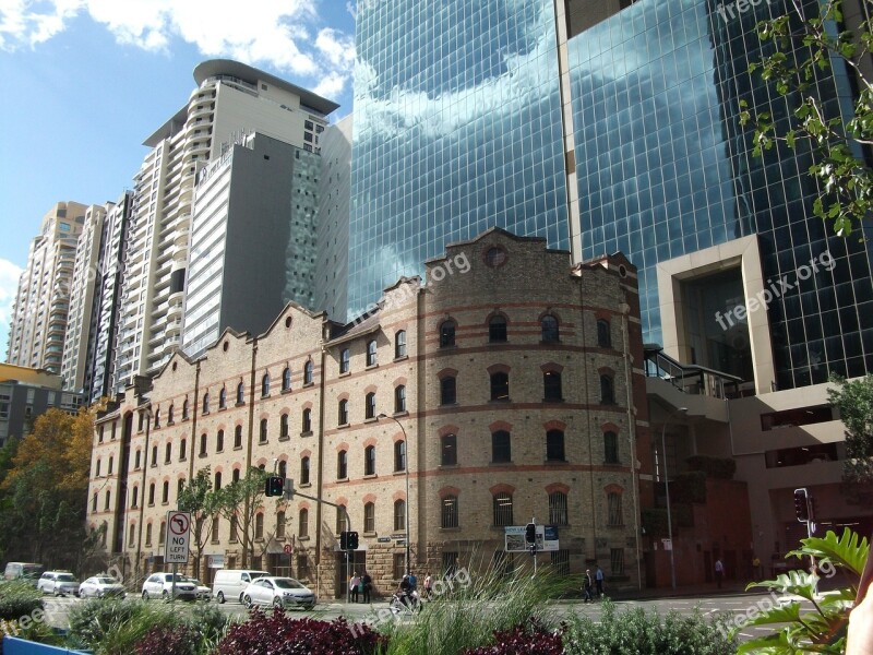 Sydney Old And New Skyscrapers Architecture Building