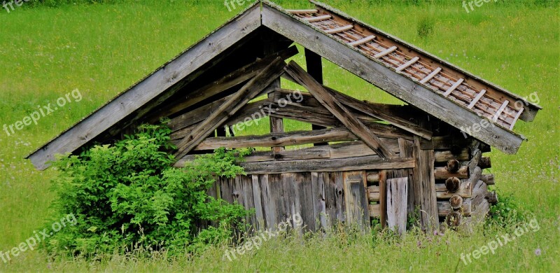 Heustadel Scale Barn Log Cabin Hut