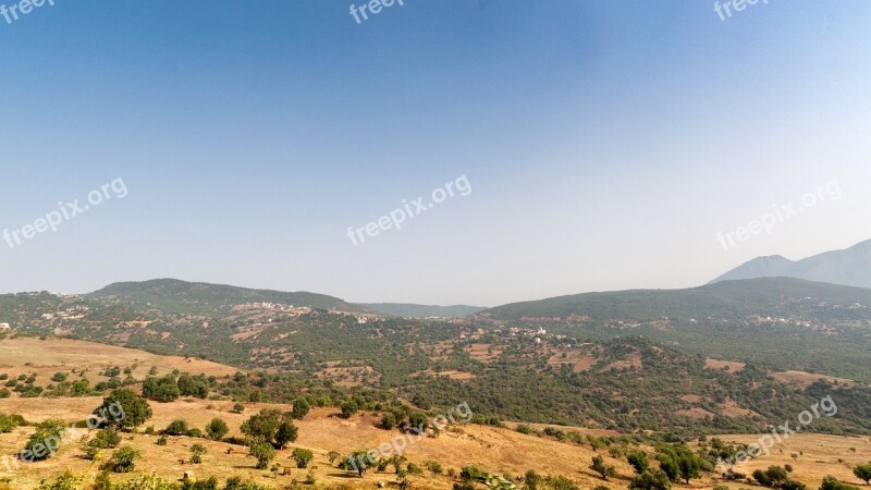 Landscape Sky Summer Bejaia Algeria