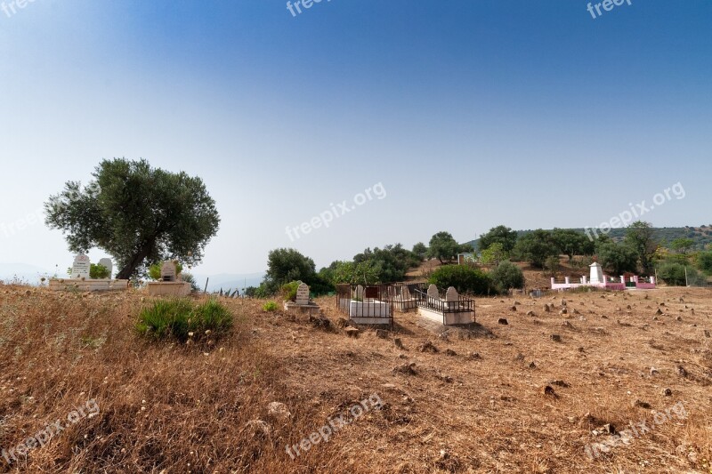 Cemetery Bejaia Algeria Islam Muslim