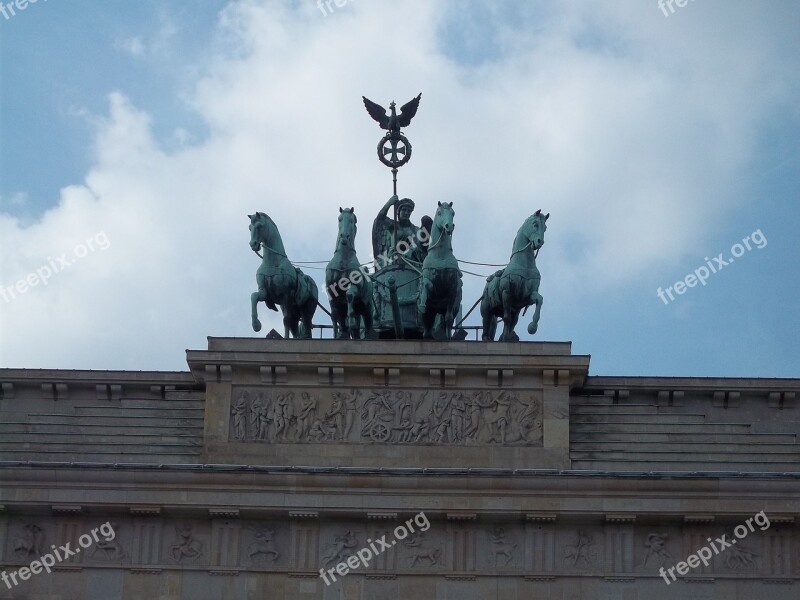 Deutschland Germany Berlin Tor Brandenburguer Brandenburger Tor