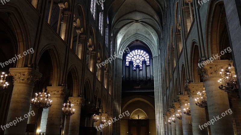 Notre Dame De Paris Church Paris Free Photos