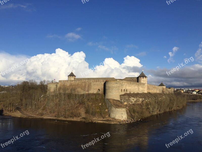 Narva Estonia Castle Free Photos