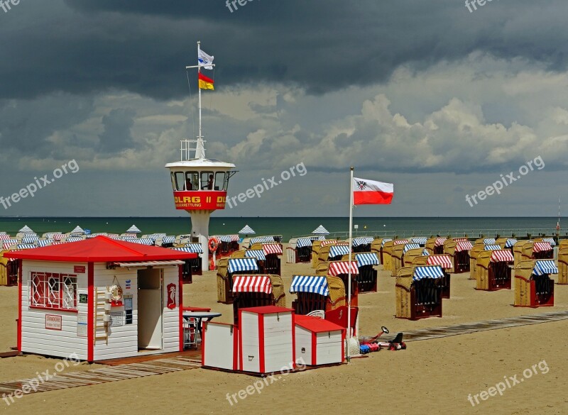 Beach Travemünde Clubs Watchtower Swimming Champion