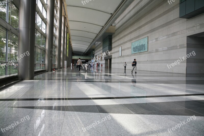 Coex Corridor Exhibition Window Floor