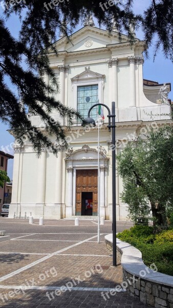 Church Manerba Del Garda Italy Free Photos