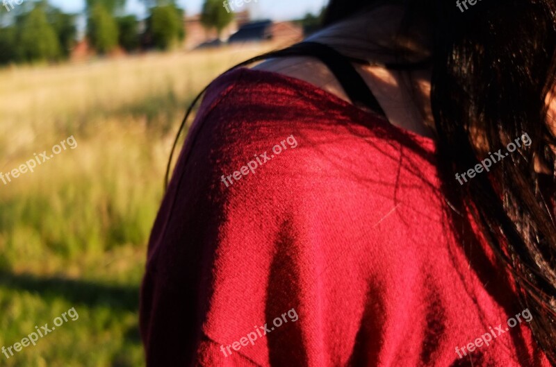 Shoulder Woman Pretty Sensual Free Photos