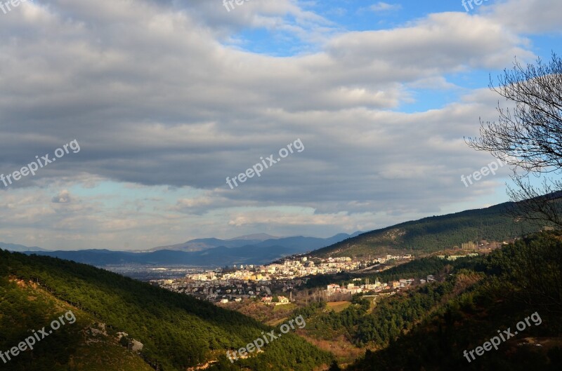 Autumn Scholarship Doburca Village Landscape Nature