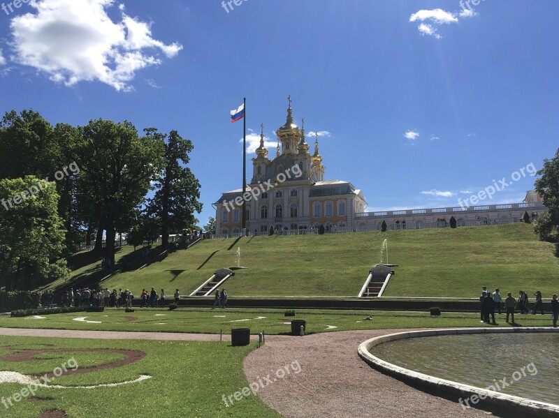 Russia Sankt Petersburg Historically Tourism Architecture