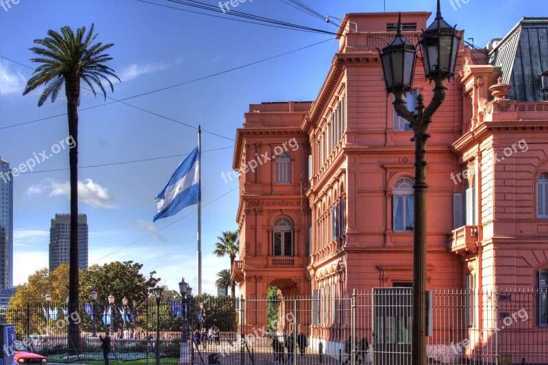 Buenos Aires Argentina Casa Rosada Architecture Building