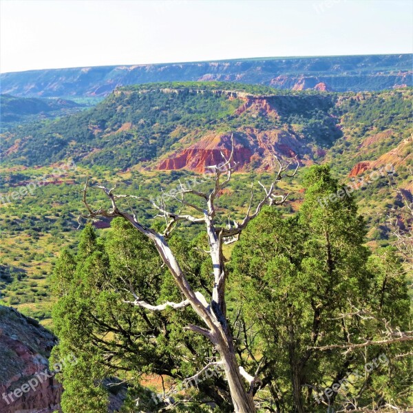 Sunrise Palo Duro Canyon Red Sandstone North Texas Hiking