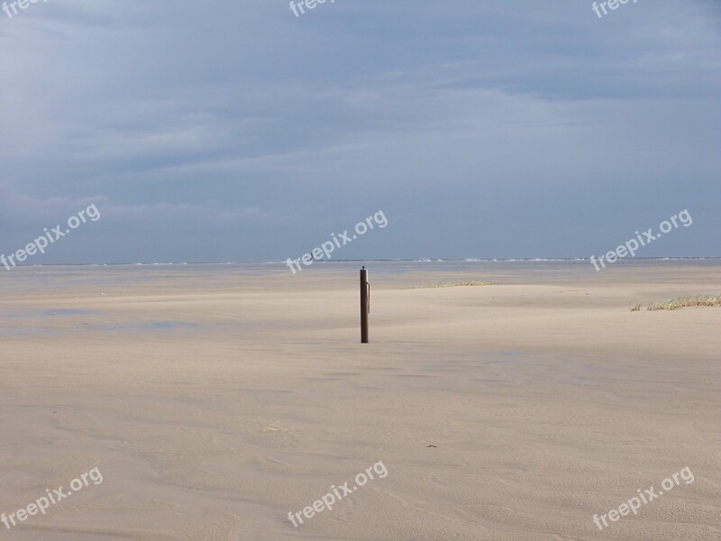 Wadden Sea Blanker Hans Waypoint East Frisia Lower Saxony